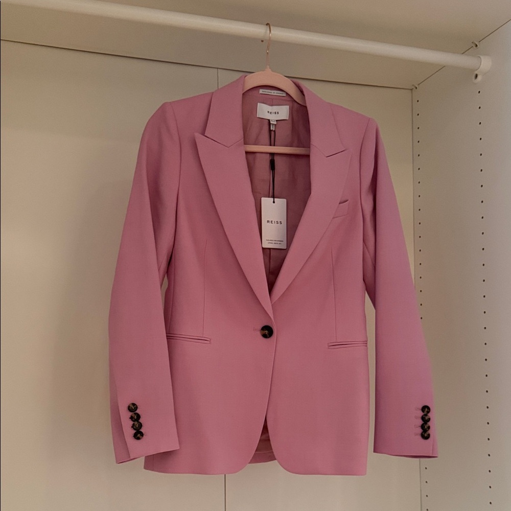Reiss new pink tone blazer